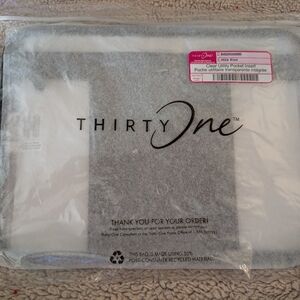 Thirty-One Transparent Pocket Organizer
